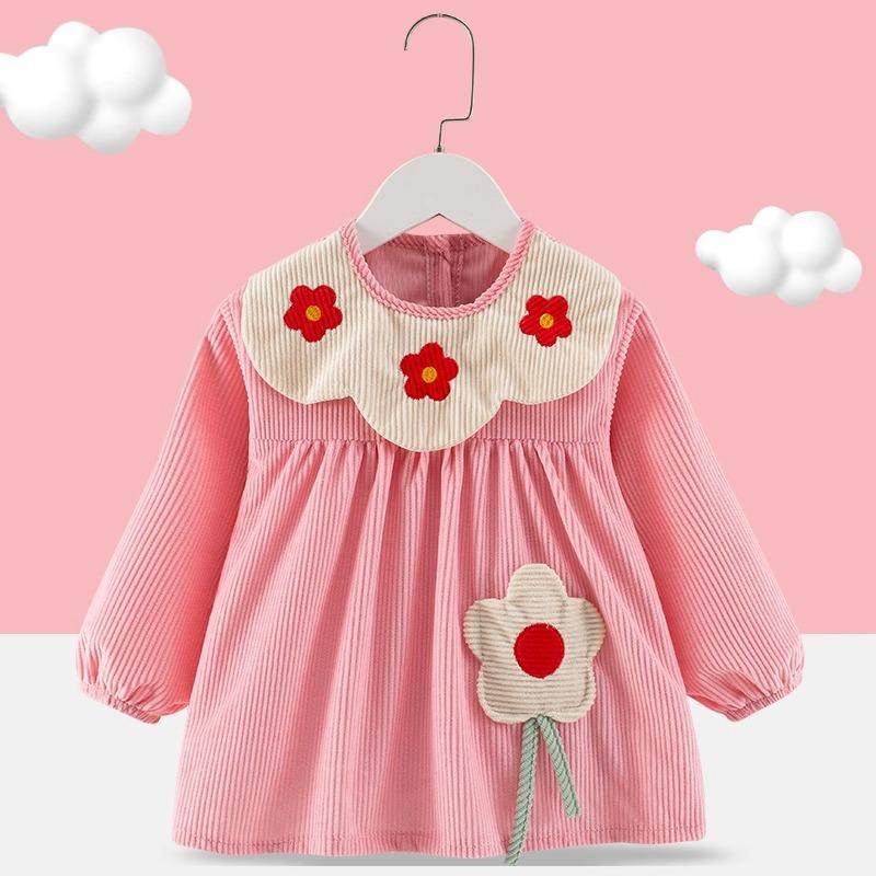 儿童罩衣女宝宝防脏反穿衣外套护衣秋冬季公主围裙婴幼儿围兜罩褂,淘宝优惠券,粉丝福利购,淘宝优惠卷