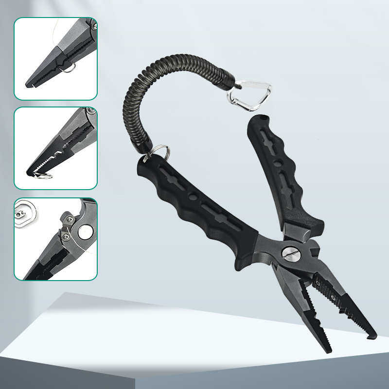 厂家批发不锈钢钓鱼钳路亚钳 钓鱼弯嘴钳取勾剪线钳 多用垂钓工具,淘宝优惠券,粉丝福利购,淘宝优惠卷