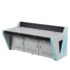 Monitoring desk electric lifting structure security monitoring console central control computer room computer desk height adjustable