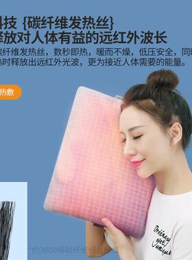 电加热午睡枕办公室趴睡枕记忆棉靠枕护颈锥靠垫睡觉多功能抱枕