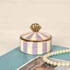 Indian imported cow bone brass splicing antique princess jewelry box jewelry storage box jewelry necklace ring box
