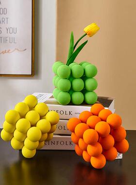 克莱因蓝样板间艺术场景布置装饰品创意拍摄道具小摆件高级感小众