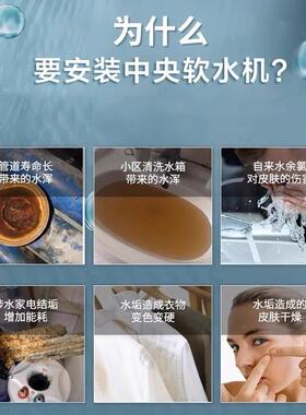 全自动软水器除垢设备软水机钠离子交换器锅炉水处理软化水设备