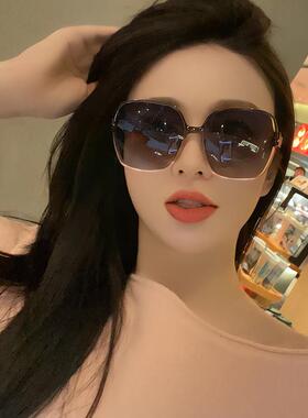 太阳眼镜女2025新款高级感偏光抗UV防晒适合方圆脸太阳眼镜近视度