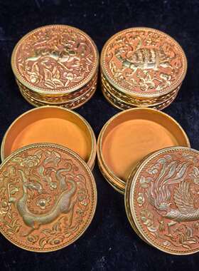 仿工四神兽 仿艺古工古艺摆四大神兽件 工大艺品摆件古玩收藏品