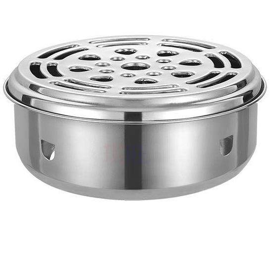 不锈钢蚊香盘蚊香盒防火创意大号16cm蚊香架香炉便捷家用室内中式,淘宝优惠券,粉丝福利购,淘宝优惠卷