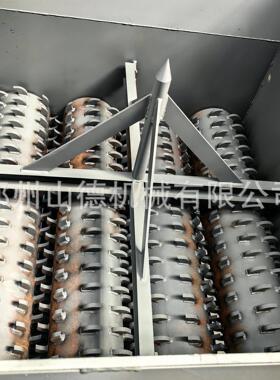 尿素吨包结块破碎机 硫酸铵结块粉碎机 吨包松散机 山德机械