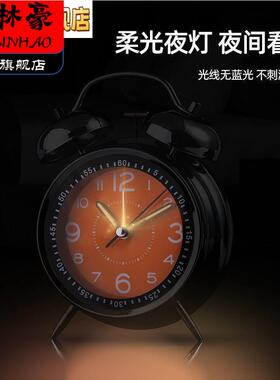 2024新款夜光闹钟学生专用起床神器充电大音量男女孩宿舍强力叫醒