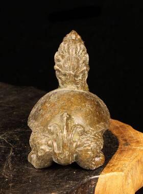 仿古合金光背龙龟摆件铜龙龟客厅书房办公室玄关摆设工艺收藏品