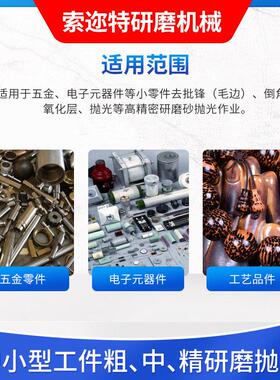 厂家供应木滚桶速研磨机离心木滚桶研磨机表面光镜面抛光用