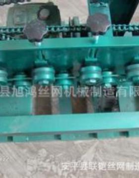 旭鸿铁丝镀锌丝调直切断机全自动小型数控液压废旧钢筋钢丝拉直机