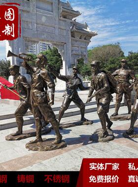 农耕人物民俗小品景观雕像玻璃纤维校园庭院雕塑铸铜园林景观雕塑