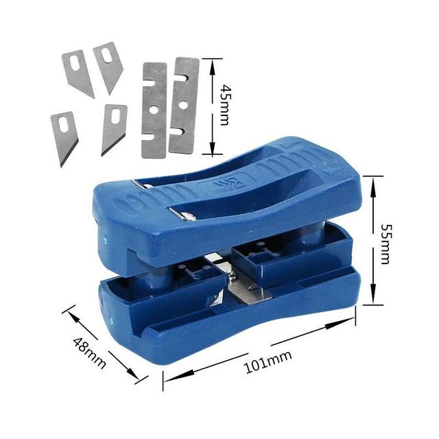 Wooden edge sealing machine tool board head edge strip P single manual VC straight line repair edge clamping device edge sealing belt