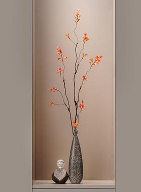 石运转简约轻细高长陶瓷花瓶电视玄关柜F99JT66H入品奢户来门壁龛