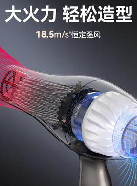 火之凤吹风机6600H无刷大功率吹风机快速吹干 干静音轻便发型师吹