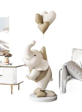 棕榈树轻奢大象落地摆件家居饰品客厅电视柜沙发旁开业乔迁新居礼