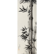 North Korea State painting auction high 96cm virtuous class artist < bamboo > Jinxiu Mountain ty74