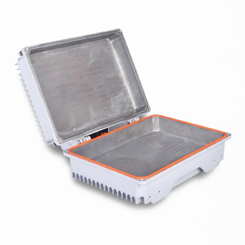 RU302108 aluminum alloy heat dissipation waterproof shell die-cast communication chassis shell CNC outdoor wireless repeater