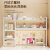 Household desktop storage rack office desk multi-layer wrought iron table student computer desk hole board bookshelf