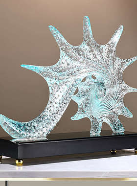 氛围感艺术创意网红手工艺品新中式电脑桌子ins风摆件高级感小众