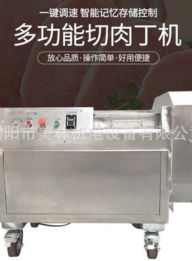 膘肉丝ML-R350切片机鲜肉切切微肉机肉类切肉机冻肉切丁机类