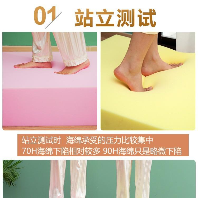 海绵片海绵垫块高密度沙发坐垫高弹海棉垫硬填充物芯小尺寸屁垫 - 图1
