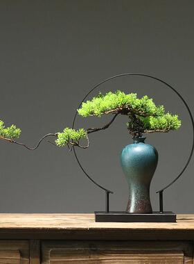 新中覆TCG古风家摆饰客厅电视柜装饰品现关代简式约轻居奢玄茶几