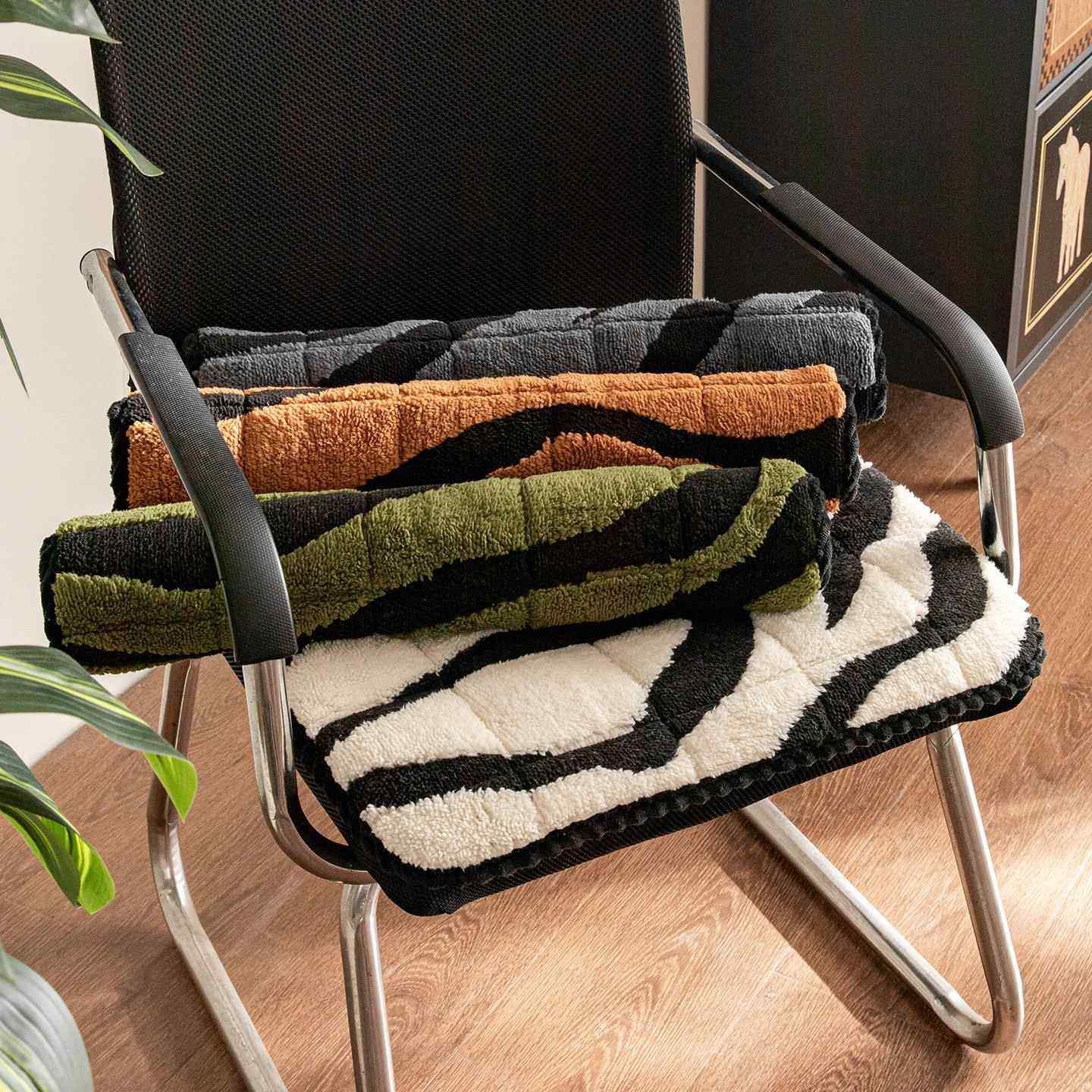 坐垫办公室久坐椅垫棉麻餐桌餐椅加厚座垫学生屁股垫子凳子软冬季,淘宝优惠券,粉丝福利购,淘宝优惠卷