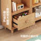 Solid wood children's bookshelf household floor-standing storage shelf against the wall children's toy bookshelf combination storage display bookcase