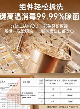 高档wattram北欧沃朗婴幼辅食理机多功能蒸煮体一料机搅拌宝宝工