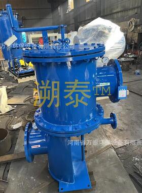 手动旋转反冲洗式工业滤水器不锈钢碳钢供用水管道循环冷却水系统