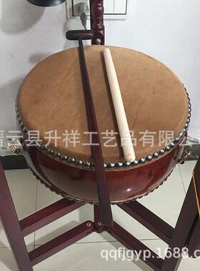 法器大鼓一套大殿铃鼓台湾帝钟铜铃牛毛高鼓扁鼓