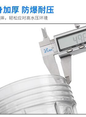 10寸前置过滤器家用净水器透明瓶前置过滤器PP棉芯滤水器滤筒滤壳