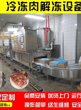 冷冻肉解冻设备牛羊猪肉冷冻食品化冻设备冷冻肉解冻机加热设备