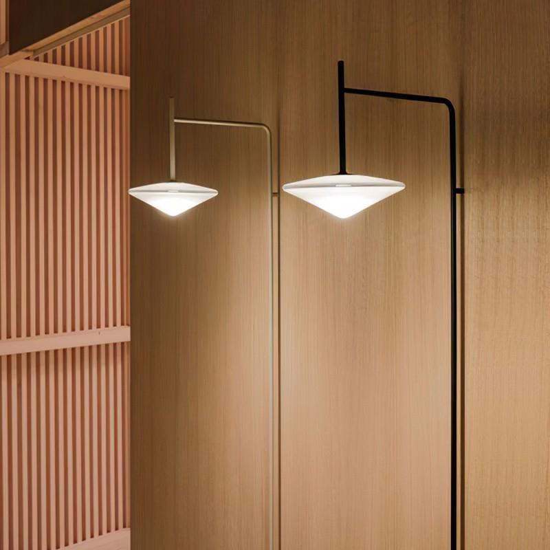 北欧客厅卧室床头现代简约背景墙过道餐厅创意长臂杆线条几何壁灯 - 图1