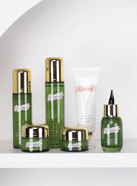 【护肤套盒】样板房化妆室化妆台衣帽间展厅化妆品瓶展示道具装饰