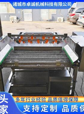 果蔬辣椒材花茶菌类等农副产品小型大型清风干机气泡清洗线