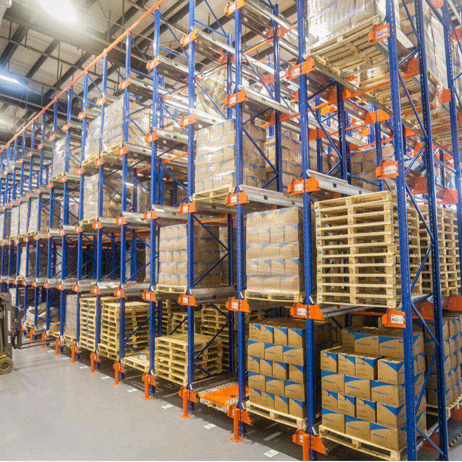Customized shuttle shelves warehouse storage industry large intelligent three-dimensional beam shuttle shelves