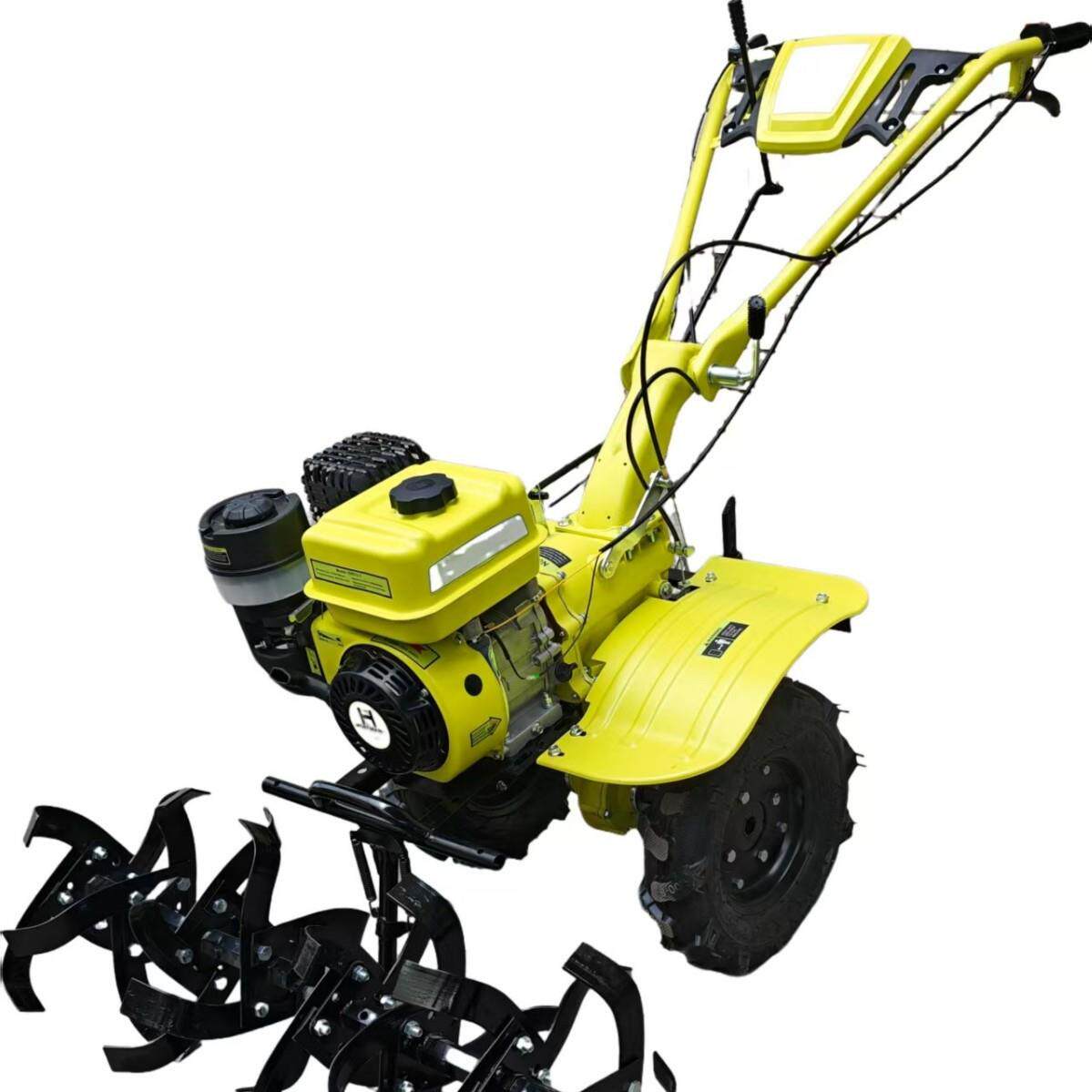 Gasoline micro-tiller, paddy field, dry land ditching, pastoral agricultural micro-tiller, small scarifier, tiller, diesel engine