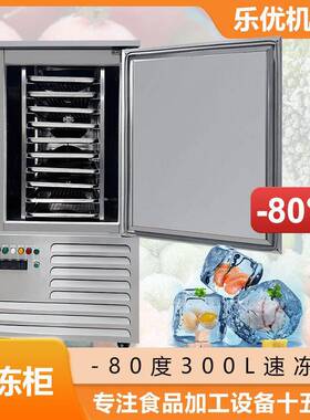 O宫鸡丁水鸡肉快速冷冻柜不锈钢饺保速冻柜快餐店店109低温速酒冻