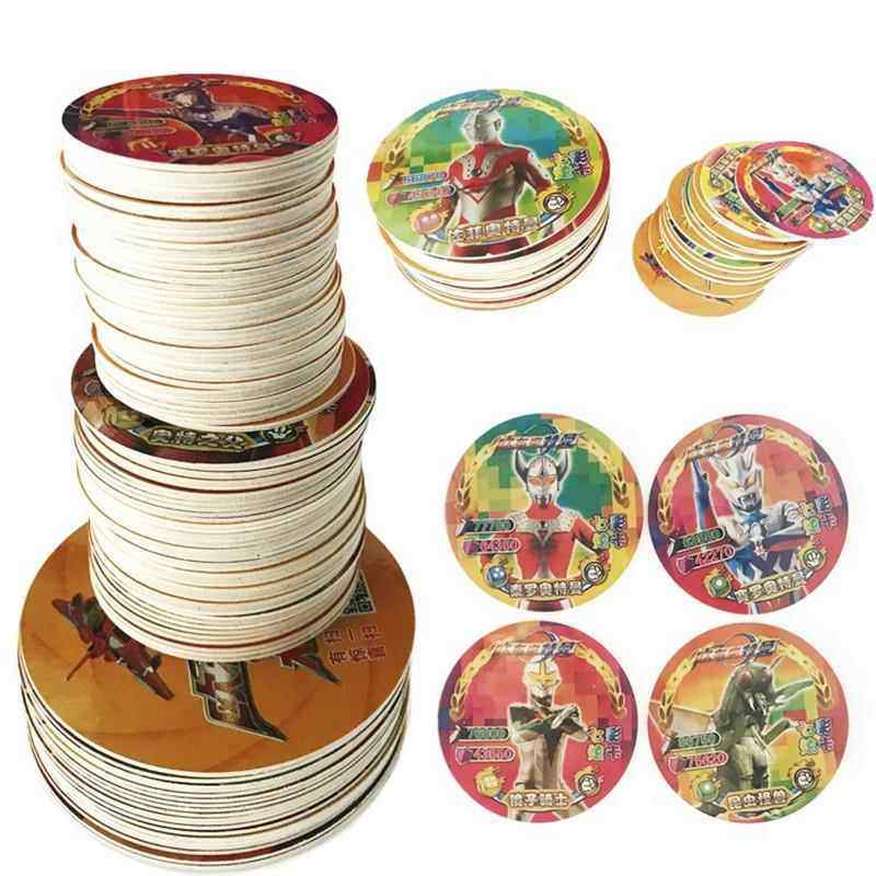 儿童玩具王者荣 荣耀圆卡卡片圆形牌全套塑料加厚方硬戏卡片,淘宝优惠券,粉丝福利购,淘宝优惠卷