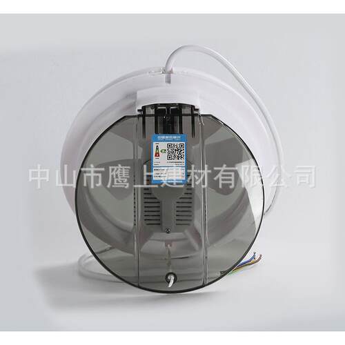 金羚APC20-YL1-1窗玻璃式换气扇 橱窗式手动拉绳开关 - 图1