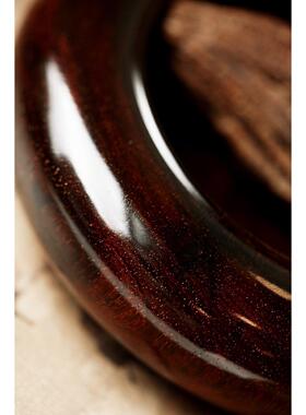 小叶紫檀 | 聚宝盆 摆件雕刻客厅家居桌面装饰木质工艺品送礼