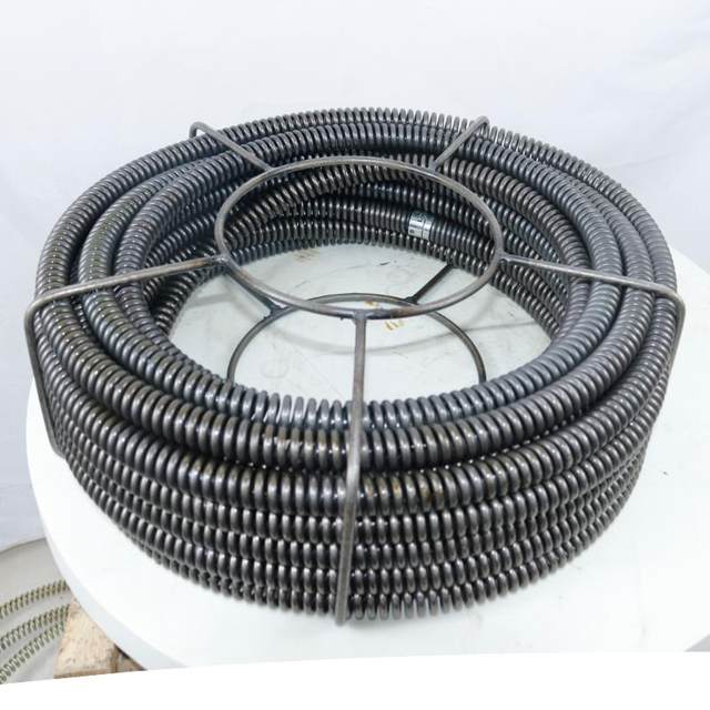 Special tool for sewer diameter 22 encrypted spring dredging tool electric dredging machine passes through outdoor pipes