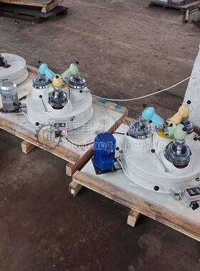 国邦实验室三头研磨机非金属矿用玛瑙磨样机小型三辊研磨机