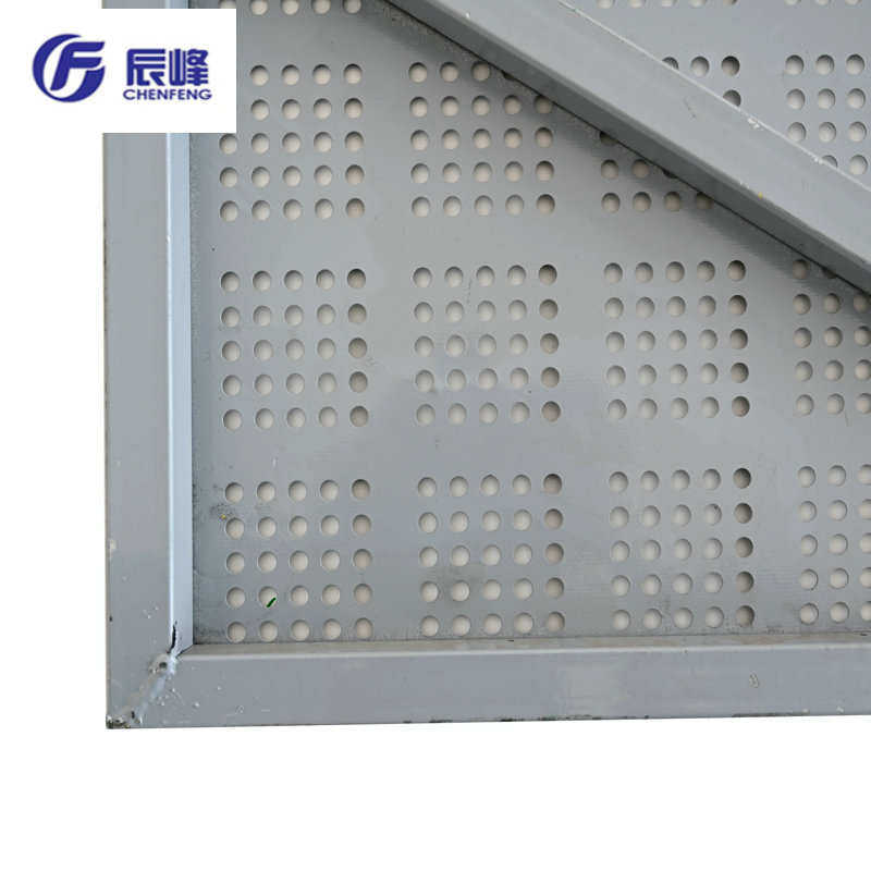 Construction site construction safety protection climbing net steel plate anti-fall punching hole net rice-shaped galvanized plate climbing net