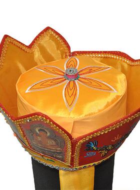 五佛帽服佛堂五装厂家直销冠演出服佛装毗卢帽僧帽有FM009顶唐僧