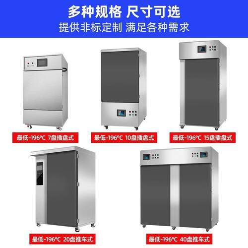 液氮速冻柜海鲜食品小龙虾生鲜速冻机水果鲜肉速东设备液氨速东机 - 图2