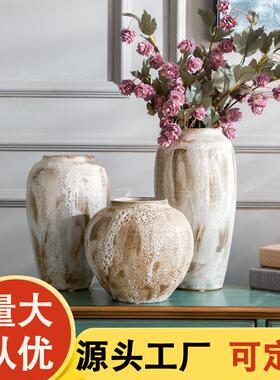 瓷器礼品陶瓷花瓶三件套厂家直销景德镇家居客厅装饰工艺品摆件