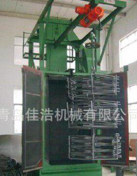 Q3710E双吊钩式抛丸机吊钩式抛丸清理机钢板钢结构石材抛丸清理机
